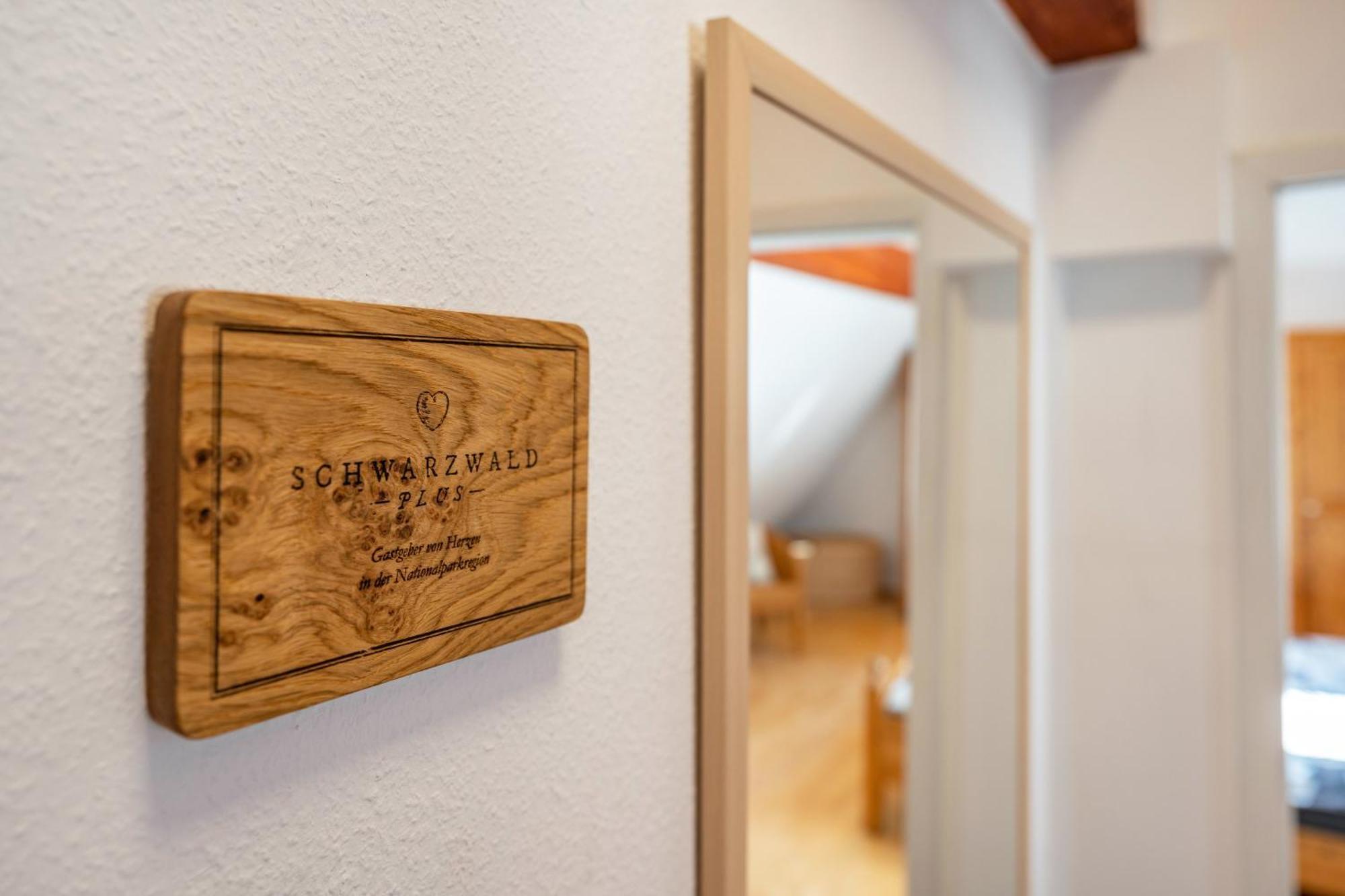 Ferienwohnung Schwarzwaldnest Bad Wildbad Exterior foto
